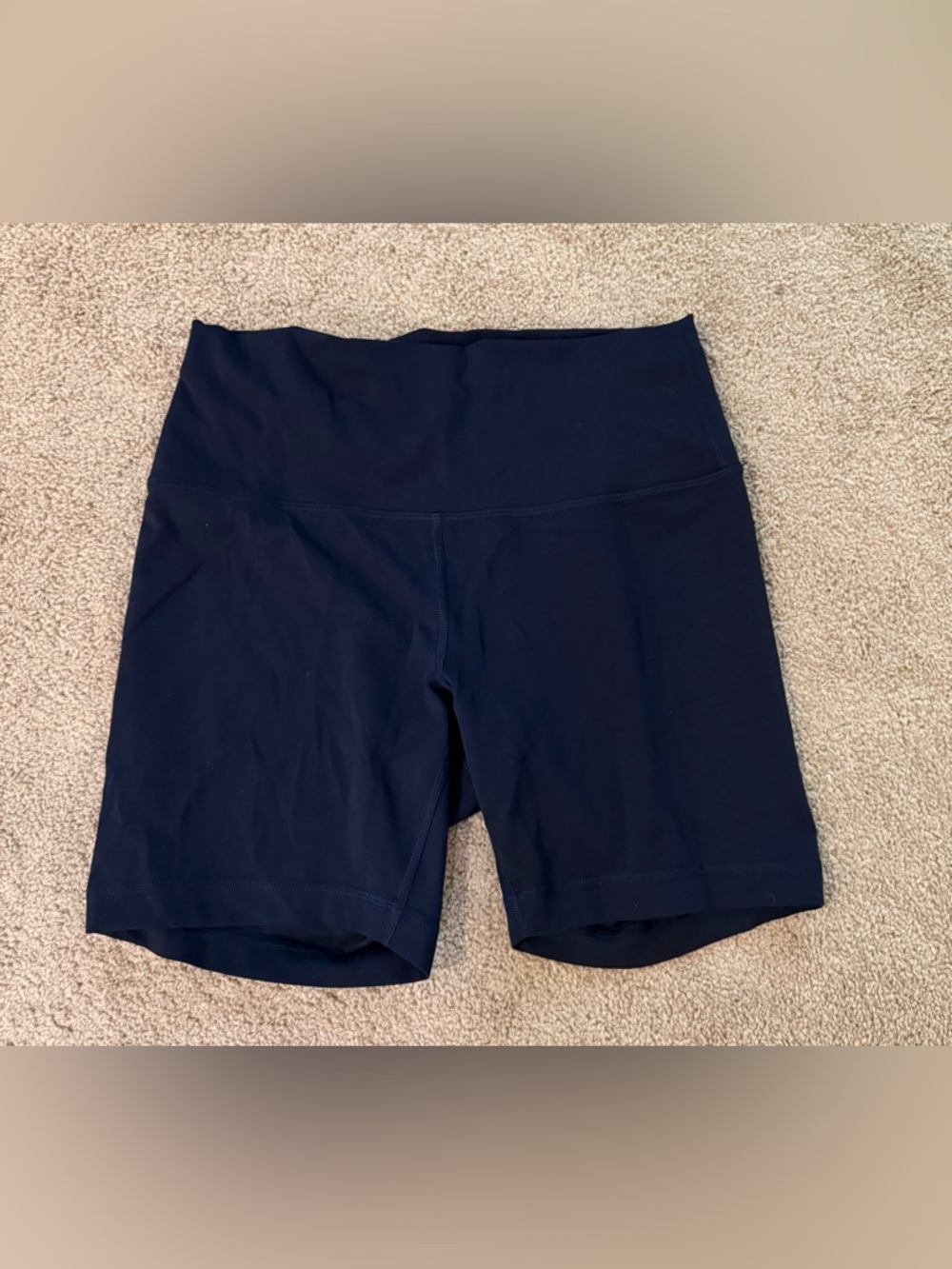 2020 Lululemon Wunder Train High-Rise Short 6” True Navy Everlux Size 10 - Picture 6 of 8